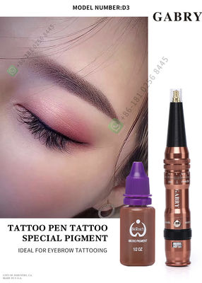 영구적 메이크업을 위한 마이크로블딩 눈썹 입술 PMU 문신 펜 기계