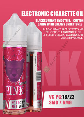 3mg 분홍색 Vape 주스 E - 자연적인 성분 과일 풍미를 가진 Vape 펜을 위한 액체