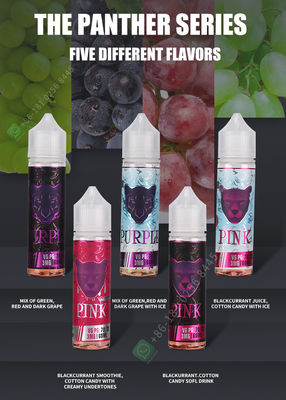 플라스틱 병 타입 30ml Vaping Juice Nic 소금 Vaping 액체 VGOD BLVK NASTY
