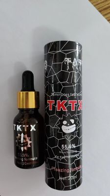 TKTX  액체 문신 마취 용액 30 밀리람베르트 고통이 없는 투명색
