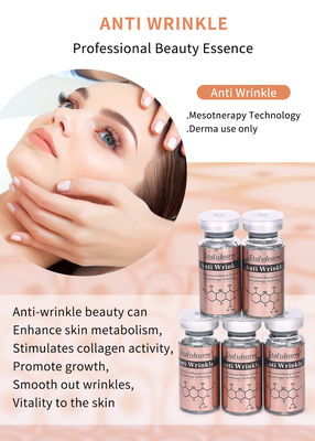 공장 가격 OEM 안티 주름 정액 10ml / 병 액체 바늘 없는 피부 재생에 대한 메소 테라피 정액