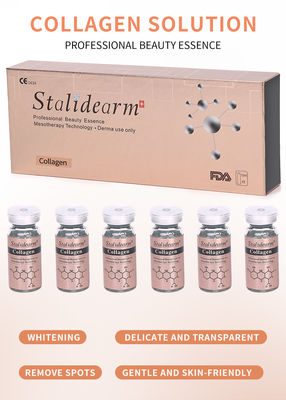 10ml 개인 레이블 스탈리드어름 항 노화 강화 펩타이드 콜라겐 알로에 얼굴 에센스 백화 항 주름 세움