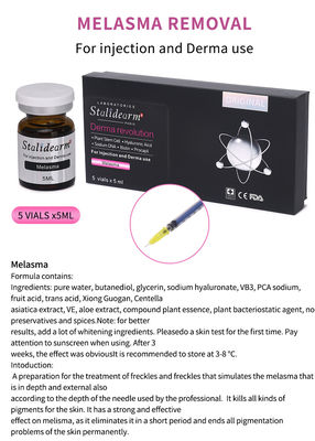 5ml 안티 멜라즈마 혈청 액체 주사 세트 OEM 사용자 정의