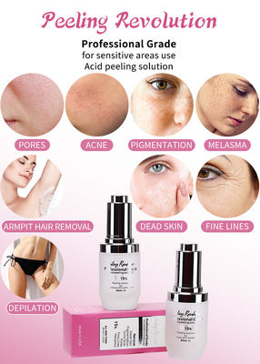 30ml 피부 껍질 벗기 세럼 / 얼굴 피부 껍질 벗기 용액을 위한 전문 품질 액체 세트