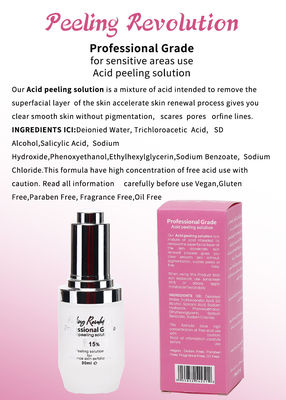 30ml 피부 껍질 벗기 세럼 / 얼굴 피부 껍질 벗기 용액을 위한 전문 품질 액체 세트