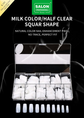 500pcs/Box ABS 샐러리 전문 가짜 손톱 DIY 손톱 예술