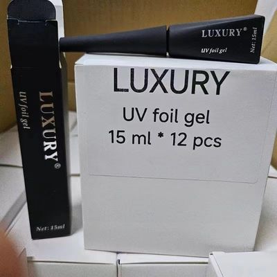 공장 공급 사설 브랜드 반짝이는 상복 DIY UV 젤 손톱 롤크