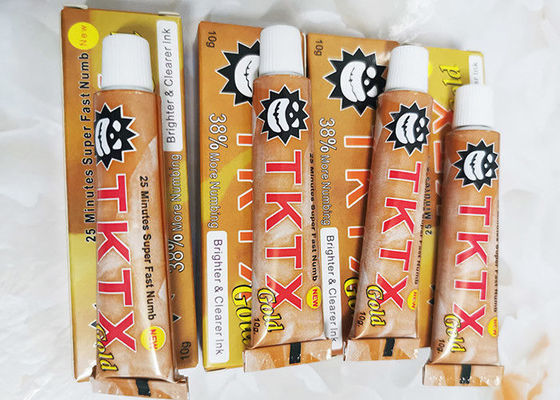 TKTX 마취 크림 75% 마취 물 기반 비유성 마취 크림 무통 문신 및 반 영구 화장을 위해