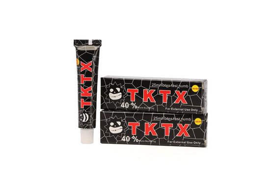 새로운 버전 TKTX 문신 마비 크림 통증 완화 및 마취용 비 일회용 크림 형태