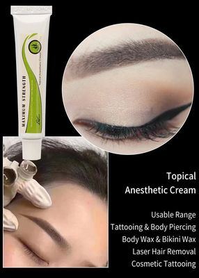 10g 문신 마취 크림, 3-4시간 통증 완화, 2-3mm 두께, 50-60분 적용