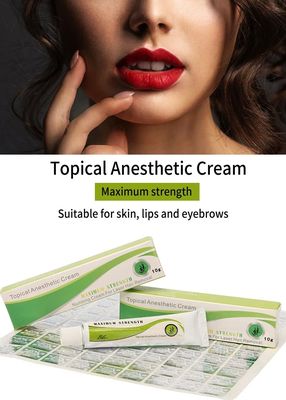 10g 문신 마취 크림, 3-4시간 통증 완화, 2-3mm 두께, 50-60분 적용