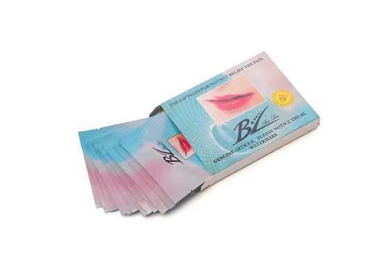 12 Pieces/Box Non-Disposable Lip Numbing Patch with Real Effect for Pain Relief and Fast Numbing