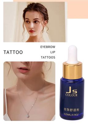 빠른 작용 25ml 문신 마취 액체 눈썹 및 입술 통증 완화 국소 마취 솔루션