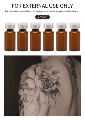 1분 빠른 작용 타투 마취 크림 2ml/병 6병/세트 통증 완화 및 반영구 화장용
