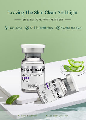 여드름 흉터를 위한 치료 Mesotherapy를 희게하는 순수한 식물 여드름 공간 혈청