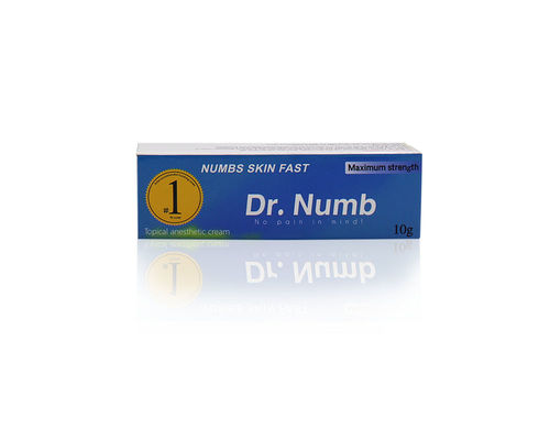 DR 무감각 10g 문신 무통 크림 리도카인 크림 영구 메이크업 마비 크림 아이 라이너 문신 마비 크림