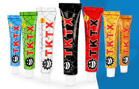 영원한 메이크업 TKTX 문신 무감각ing 크림 본래 리도카인 황색 10g