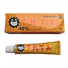 영원한 메이크업 TKTX 문신 무감각ing 크림 본래 리도카인 황색 10g
