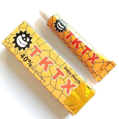 영원한 메이크업 TKTX 문신 무감각ing 크림 본래 리도카인 황색 10g