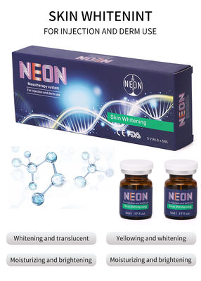 젊은 피부를 위한 5ml 피부 희게하는 혈청 Mesotherapy 주입 얼굴 혈청