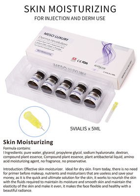 얼굴을 위한 Mesotherapy 피부 습기를 공급 혈청 5ml 투명한 히알루론산 혈청