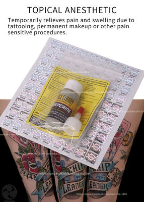 PREPCAINE 30 밀리람베르트는 겔을 완화하는 마비시키는 겔 문신 마취제 고통을 유지합니다