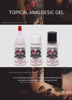 TKTX 1 FL OZ 문신 무감각ing 젤은 영원한 메이크업을 위한 마취 젤을 진정시킵니다