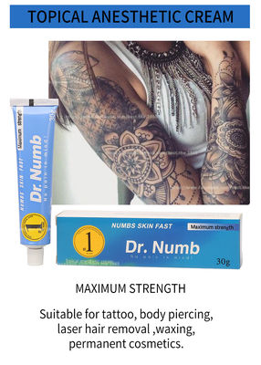 영구 화장 마취 크림 Dr. Numb 립 아이브로우 아이라이너 타투 마취 크림