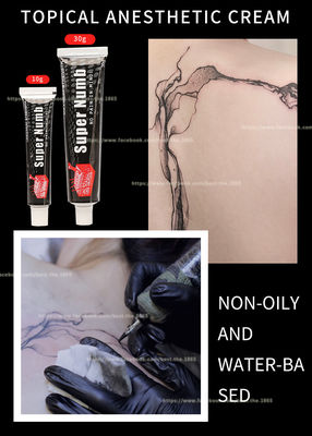 슈퍼 마비 10g 30g 문신 중지 통증 크림 핑크 화이트 크림 3 시간 동안 효과적인 20 분 적용 도매 가격