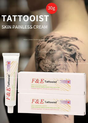 30G 마취 마비 크림/F&E 문신가 피부 3 시간 동안 지속되는 무통 크림