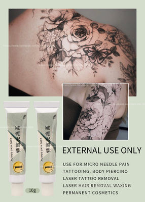 무감각s Skin Fast Dr. 무감각 10g 영구 메이크업 무통 크림 중지 통증 효과적인 외부 사용 전용 TKTX 10g