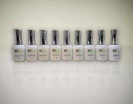 AMIGO Soak Off 젤 매니큐어 18ml 맞춤형 라벨 컬러 UV LED 램프 젤 폴란드어