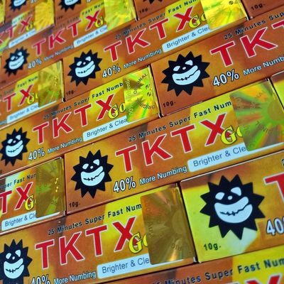 마이크로블레이딩을 위한 리도카인 TKTX 문신 무감각ing 크림 눈썹 정지 통증