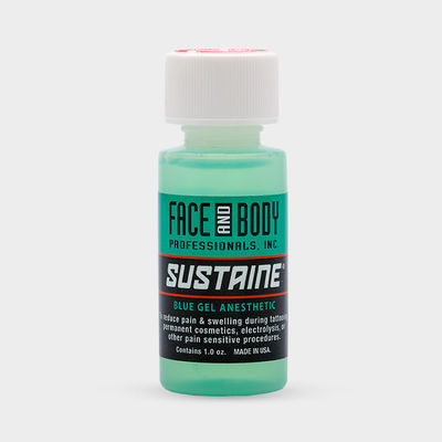 리도카인 서스테인 블루 젤 마취 문신 마비 1.2OZ 반대로 알레르기