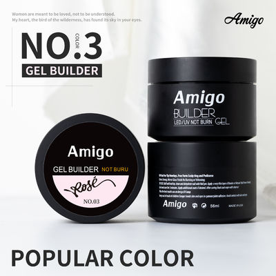 익스텐션 네일 빌더 젤 3호 브라이트 컬러 56ML 무취 UV 매니큐어