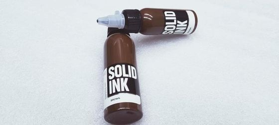 내츄럴 컬러 퍼머넌트 메이크업 안료 30ML 60ML 솔리드 잉크 문신 잉크