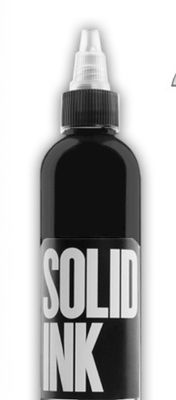 영원한 메이크업을 위한 광택이 없는 검정 단단한 잉크 문신 잉크 빠른 색칠 30ML 60ML