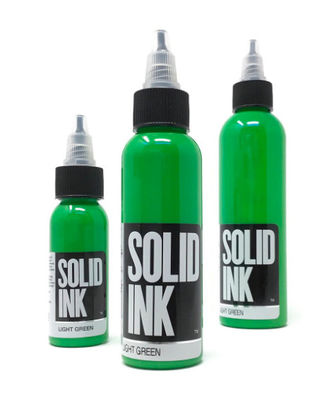 녹색 마이크로 고체 잉크 문신 잉크 안료 30ML 60ML 120ML 260ML