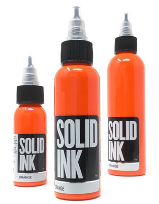 순수한 영구적 메이크업 피그먼트 오렌지 귀영 나팔 잉크 고형 물체 귀영 나팔 잉크 30ML 60ML 120ML 260ML