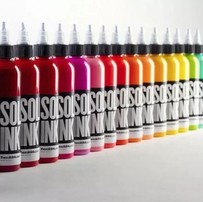 비 위험한 색깔은 글리세린과 잉크 안료 고형분 30ML 60ML을 칩니다