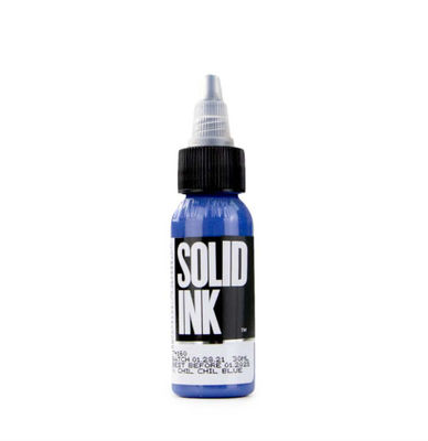 솔리드 블루 바이브런트 타투 잉크 크루얼티 프리 30ml 60ml 120ml 260ml