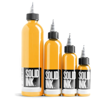 더 영구적 메이크업을 위해 30ML 60ML을 착색시키는 무광택 검정색 고체 잉크 귀영 나팔 잉크