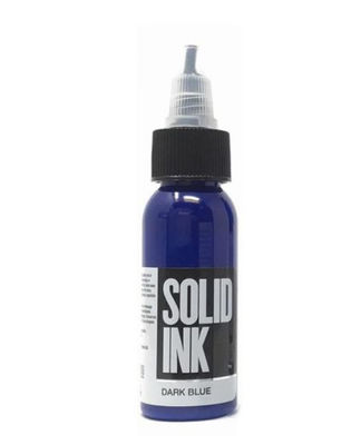 진한 파란색 고체 잉크 문신 잉크 30ML 60ML 120ML 유기 안료