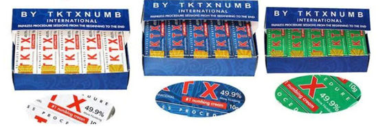 TKTX 문신 마취 크림 영구 메이크업 마취 크림 고품질 립 눈꺼풀 문신