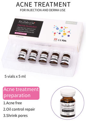 여드름 치료 본질 혈청 주사 사용 중앙 물리 요법 금고 좋은 효과 혈청은 5 PC / 세트에서 설정했습니다