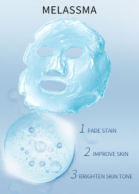 외부 스킨 특화를 위한 안면 마스크에 수분을 공급하는 FDA 여자들